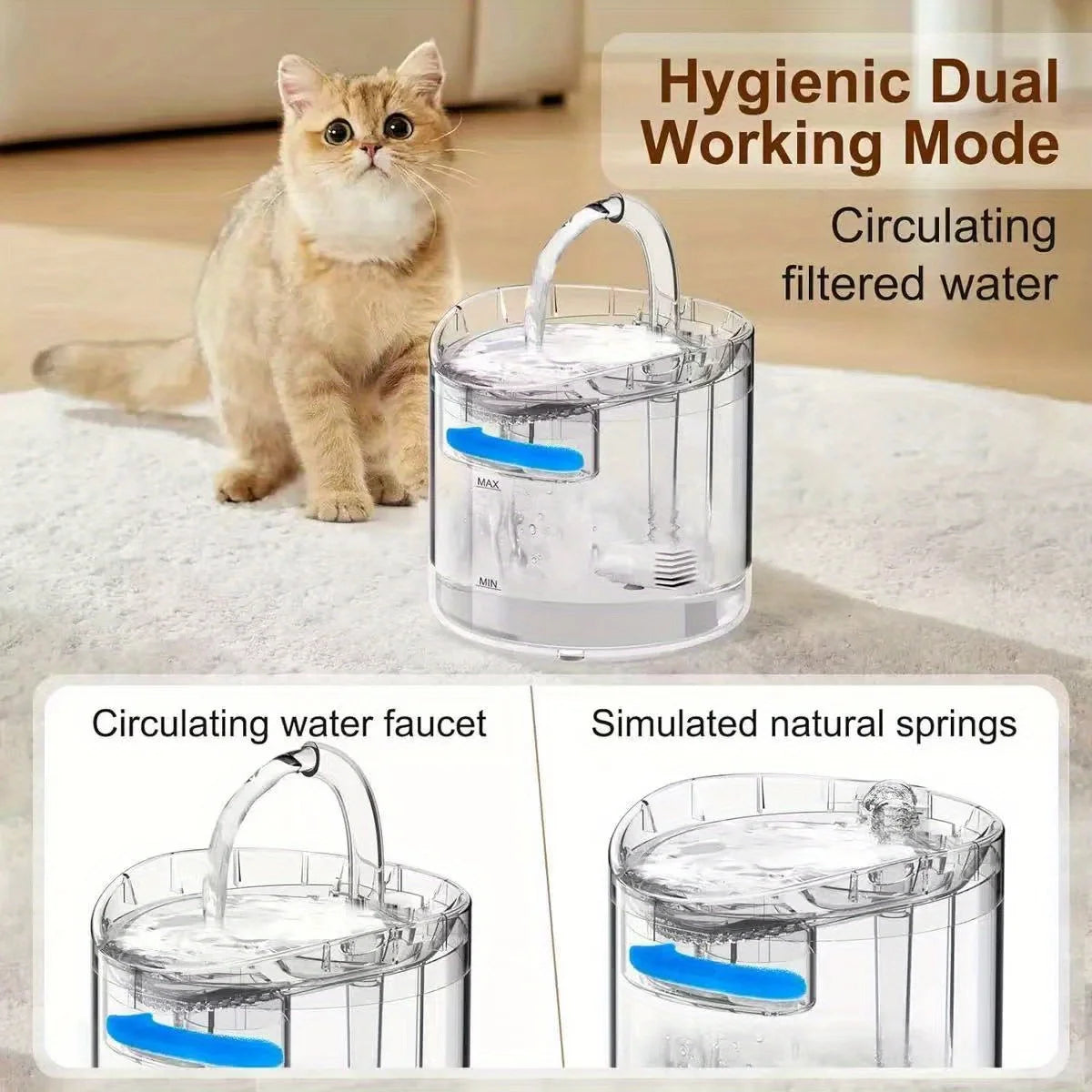AquaPata fuente de agua para gatos